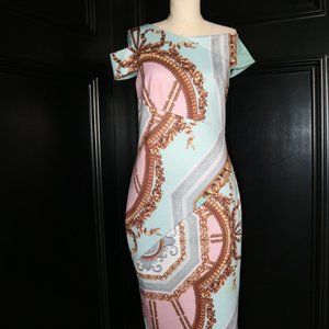 Ted Baker Versailles Print Bodycon Pencil Dress